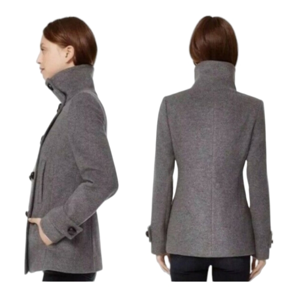 Aritzia Babaton Howell Coat Dark Grey - Picture 2 of 7